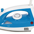 Утюг Good Helper EI-20С11S с подошвой из нержавеющей стали синий, 2 кВт - фото 3