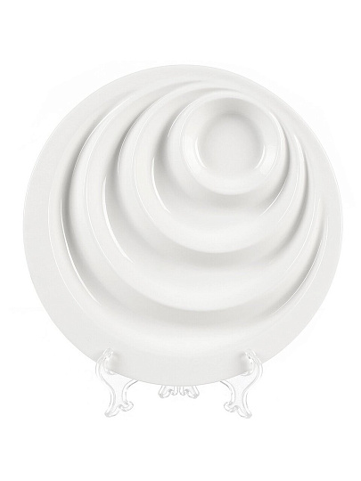 Блюдо керамика, сервировочное, круглое, 24.5 см, Y4-8300