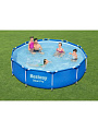Бассейн каркасный Bestway, 305х76 см, Steel Pro, 56679, фильтр-насос, 4678 л - фото 5