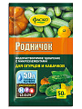 Удобрение Родничок, для огурцов, водорастворимое, минеральное, 50 г, Фаско