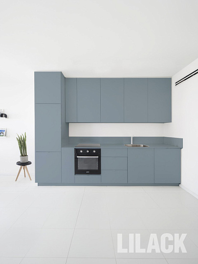 Эмаль аэрозольная, Lilack, универсальная, акриловая, глянцевая, серая, 520 мл