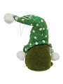 Фигурка декоративная текстиль, Гномик, 27 см, зеленая, Y4-9444 - фото 4