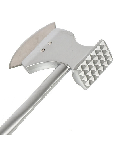 Молоток с топором для мяса, нержавеющая сталь, 24.5х9 см, навеска, Y4-9607
