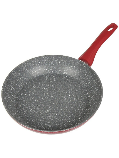 Сковорода алюминий, 28 см, антипригарное покрытие, Moulin villa, Raspberry, индукция, RSB-28-I