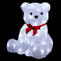 Фигурка декоративная полимер, Медведь, 25 см, 50 LED, 220В, Y4-7439 - фото 5