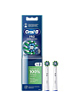 Насадка для электрической зубной щетки Oral-B, CrossAction, средней жесткости, 2 шт, EB50RB, белая