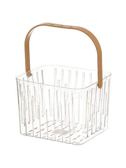 Органайзер для хранения, пластик, 1 секция, 6 л, 23.5х20х16.5 см, Y4-9240