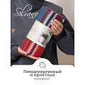 Плед 1.5-спальный, 130х170 см, флис, 100% полиэстер, Silvano, Клетка, красная клетка - фото 10
