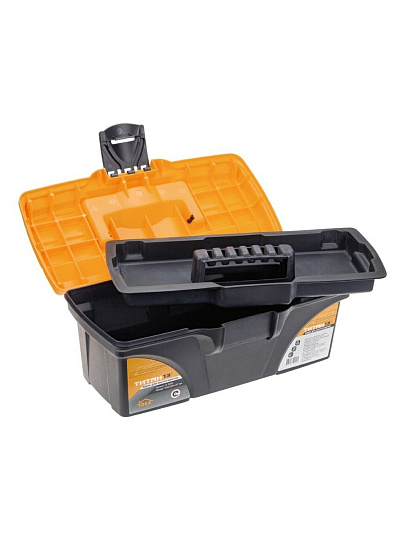Ящик для инструментов, 13 '', 16.5x13.7x32.4 см, пластик, Idea, Титан, пластиковый замок, М 2930