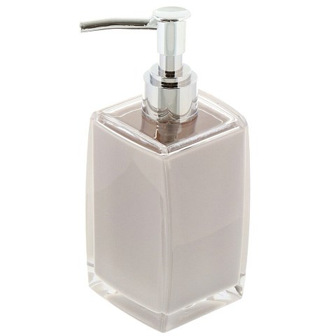 Дозатор для жидкого мыла, пластик, 6.5x5.8x16 см, капучино, AS0002FA-LD