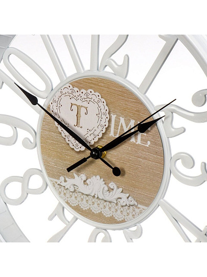 Часы настенные, кварцевые, 40 см, тихий ход, круглые, полимер, Y4-6866