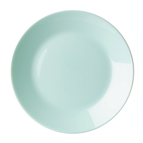 Тарелка десертная, стеклокерамика, 18 см, круглая, Lillie Turquoise, Luminarc, Q6430, бирюза