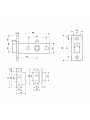 Комплект для двери Аллюр, ВЕНСАН BL+L45-8 BL (26150/S45), 15198, черный матовые - фото 5
