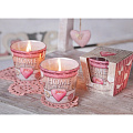 Свеча ароматизированная, 8х7.5 см, в стакане, Bartek Candles, Дом милый дом