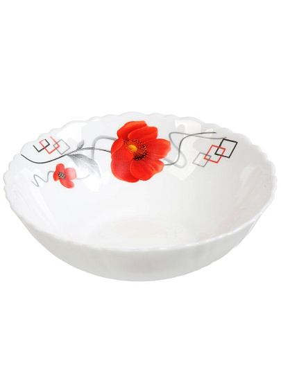 Салатник стеклокерамика, круглый, 15 см, 0.44 л, Марсель, TW60