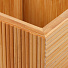 Подставка для кухонных принадлежностей, бамбук, квадратная, 10х10х14 см, CT00710B4 - фото 3