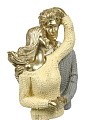 Фигурка декоративная полистоун, Две души, 22х5х6.6 см, A020344 - фото 6