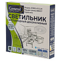 Светильник светодиодный, General Lighting Systems, GSMCL-012-24 Onix, 24 Вт, 6500 К, 1560 Лм, IP20, 32.5х30х6 см, холодный белый свет - фото 4