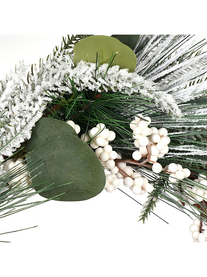 Венок рождественский 45 см, с шишками, SYHHA-0823079