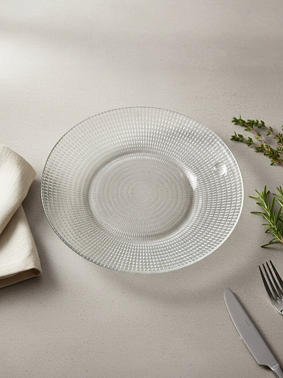 Блюдо стекло, овальное, 31 см, Venice, Kaveh, PL1102GCL