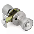 Ручка защелка Фабрика Замков, FZ 7072E SN BK 10/30, 114264, матовый никель, сталь