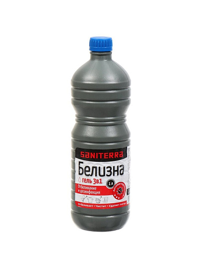 Белизна Saniterra, 3в1, 1 л, гель