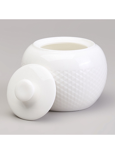 Сахарница 350 мл, фарфор, 11х11х9 см, Lefard, Infinity, 171-310