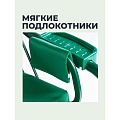 Качели садовые 4-местные, 252х150х185 см, 400 кг, Флорис, раскладываются в кровать, с москитной сеткой, зеленые, подушка, металл - фото 25