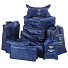 Органайзер для чемодана, полиэстер, дорожный, 9 предметов, синий, Y4-7853 - фото 13
