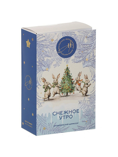 Диффузор-открытка Aroma Harmony, 50 мл, Снежное утро, AH4048