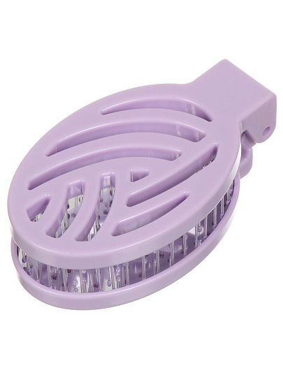 Расческа 17.5х5.5 см, пластик, продувная складная с зеркалом, дорожная, в ассортименте, ЮниLook, 319-210