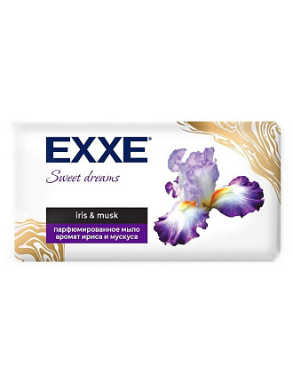 Мыло Exxe, Ирис и мускус, 140 г, парфюмированное
