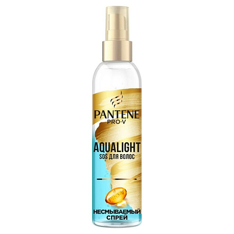 Спрей для сухих и поврежденных волос, Pantene Pro-V, Aqua Light, 150 мл