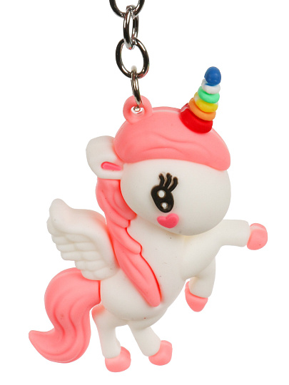 Брелок Единорог, 10х5-6.5 см, силикон, N050002