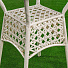 Мебель садовая Green Days, белая, стол, 70х70 см, 4 стула, 150 кг, HYB104 - фото 7