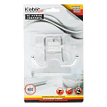 Крючок настенный, 10.5х14х4.5 см, хром, Kleber, Lite, KLE-LT053 - фото 2
