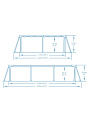 Бассейн каркасный Bestway, 259х170х61 см, Steel Pro, 56403, 2300 л - фото 8