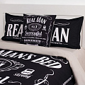 Постельное бельё &amp;quot;Этель&amp;quot; 2 сп Real Man 175х215 см, 200х220 см, 50*70+3 см - 2 шт, 4154832 - фото 2