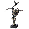 Фигурка декоративная полистоун, Мысли, 19.5х12.5х34 см, Lefard, 154-511