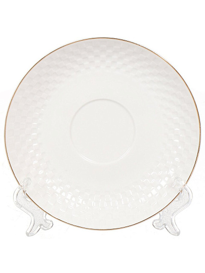 Набор чайный керамика, 14 предметов, на 6 персон, 250 мл, Daniks, Кембридж, Y4-3248, подарочная упаковка