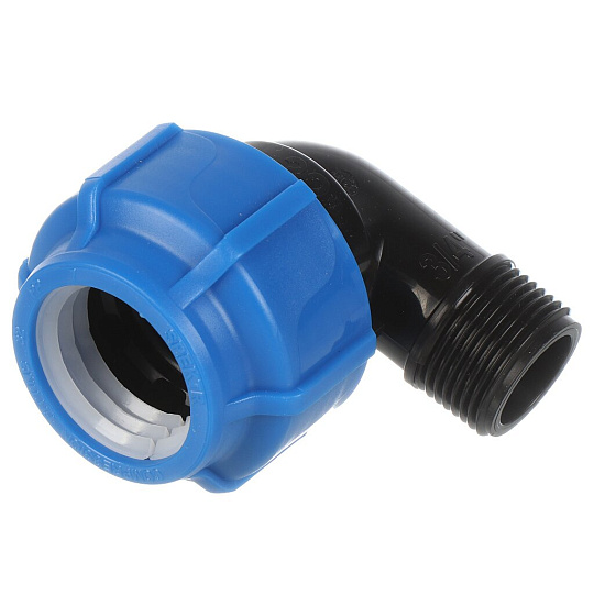 ПНД уголок d32х3/4&quot;, наружная резьба, Spektr