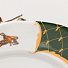 Сервиз столовый фарфор, 18 предметов, на 6 персон, Дулевский фарфор, Вырезной край Охота Зеленый, 119192 - фото 3
