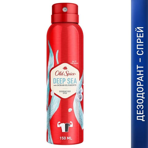 Дезодорант Old Spice, Deep sea, для мужчин, спрей, 150 мл