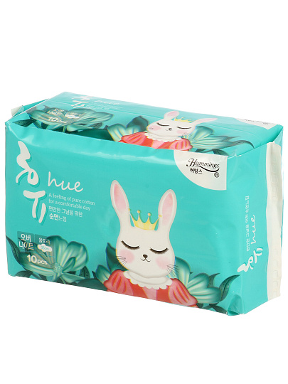 Прокладки женские Hummings, Hue Sanitary pads, ночные, 10 шт