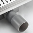 Трап канализационный угловой, 40 мм, 500х70 мм, Gappo, нержавеющая сталь, G85007-3 - фото 3
