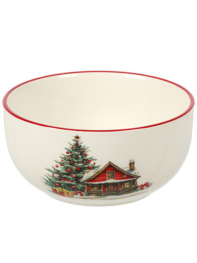 Салатник доломит, круглый, 13.7х6.6 см, 0.58 л, Уютный дом, Daniks