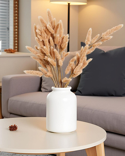 Цветок искусственный декоративный Колосья, 50-60 см, Y4-7968