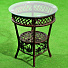 Мебель садовая Толедо, коричневая, стол, 55х55х58 см, 2 кресла, Y9-299 - фото 5