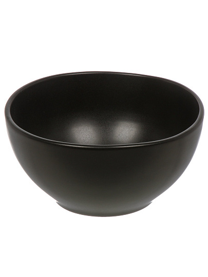 Салатник керам, кругл, 15х8 см, 0.77 л, ELSA, Elrington, 235-61003, чер