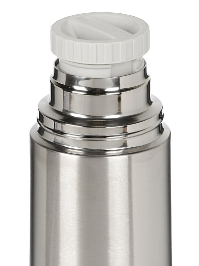 Термос нержавеющая сталь, 1 л, узкая горловина, Daniks, Прометей, колба нержавеющая сталь, серебреный, DB-1200